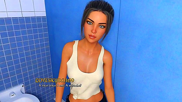 Hot 3D Anime Visual Novel – Being a Dick - New Erotic Story Start