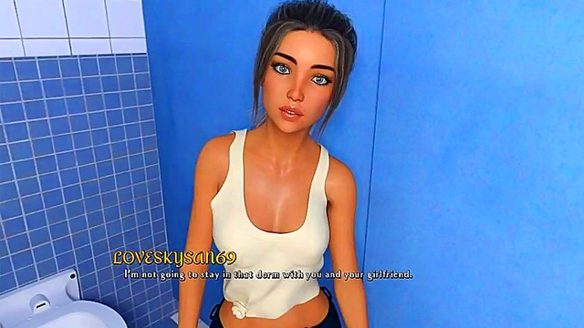 Hot 3D Anime Visual Novel – Being a Dick - New Erotic Story Start