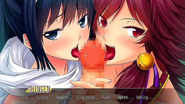 Busty Commander Babes Seduce in Ecchi Anime Game