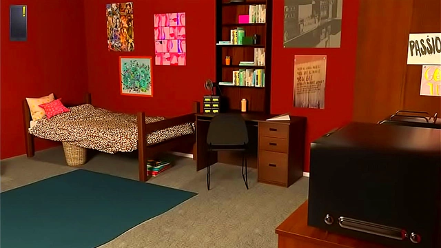 3D Anime Visual Novel – Being a Dick - Hot Hentai Gameplay Action