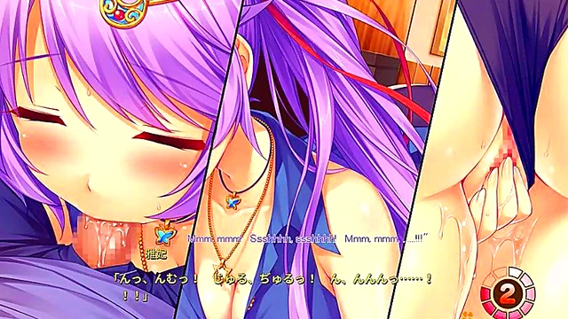Horny Demoness Seduces Hero In Erotic Visual Novel Romance Scene