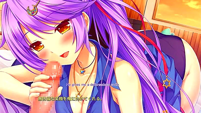 Horny Demoness Seduces Hero In Erotic Visual Novel Romance Scene