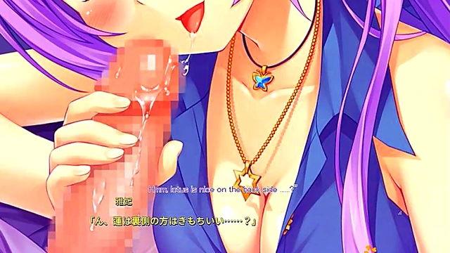 Horny Demoness Seduces Hero In Erotic Visual Novel Romance Scene