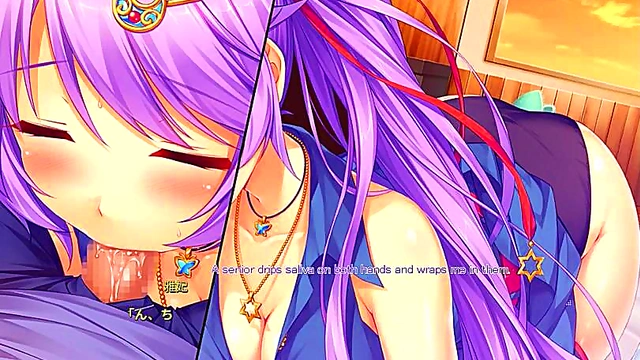 Horny Demoness Seduces Hero In Erotic Visual Novel Romance Scene