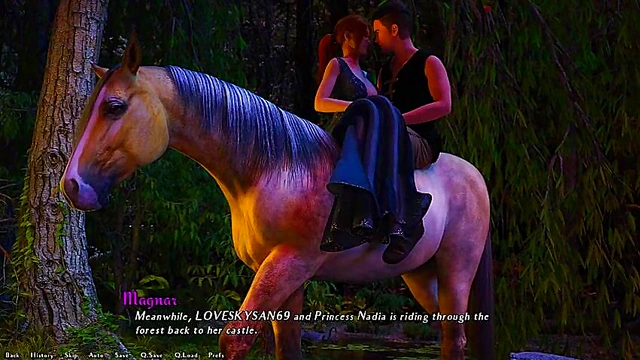 Sexy Princess and Queen Engage in Hot 3D Hentai Action Together