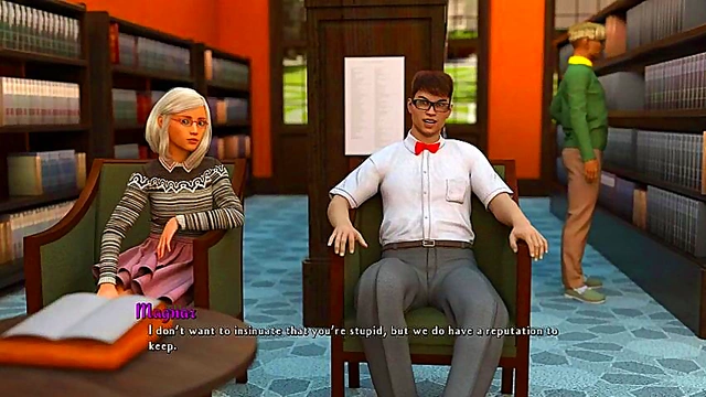 3D Anime Visual Novel – Being a DIK - Intense Hentai Gameplay Experience