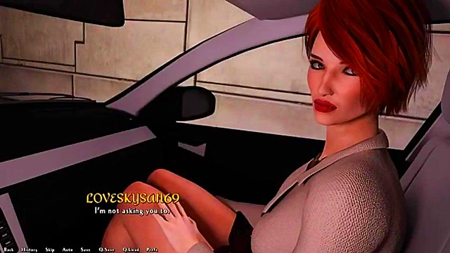 Hot 3D Anime Bombshell Cathy Rides Dick Hard In DIY Fantasy Scene