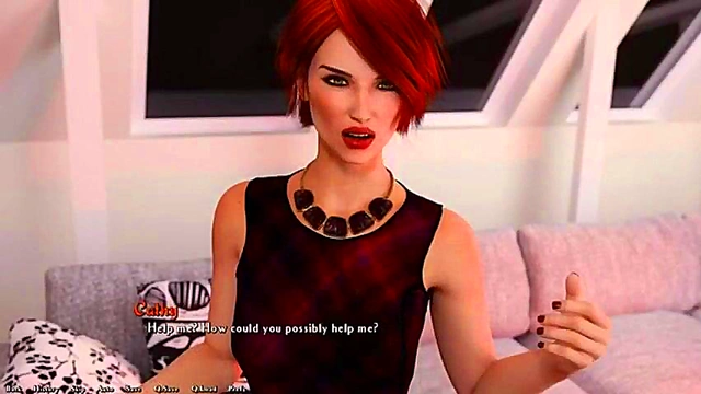 Hot 3D Anime Bombshell Cathy Rides Dick Hard In DIY Fantasy Scene