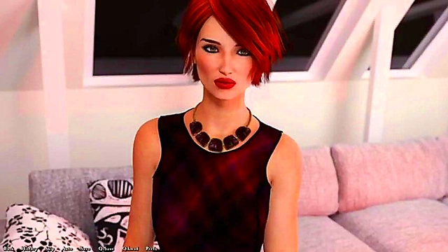 Hot 3D Anime Bombshell Cathy Rides Dick Hard In DIY Fantasy Scene