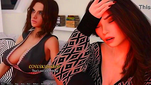 Hot 3D Anime Bombshell Cathy Rides Dick Hard In DIY Fantasy Scene