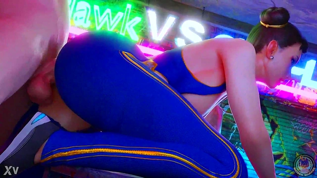 Chun-Li Gets naughty 3D Anime Action with Exciting Rule 34 Adventures