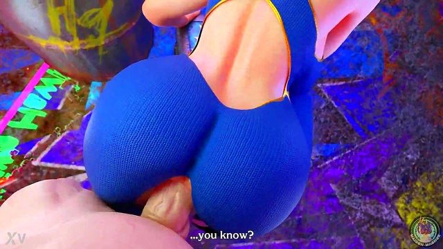 Chun-Li Gets naughty 3D Anime Action with Exciting Rule 34 Adventures