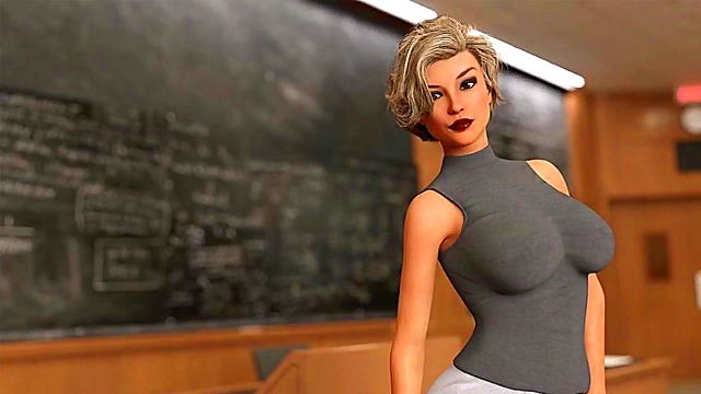 3D Anime Visual Novel – Being a Dick - Hot Hentai Adventure With LoveSkySan69