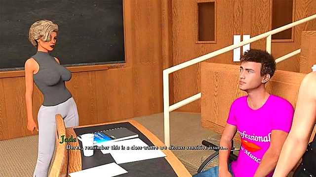 3D Anime Visual Novel – Being a Dick - Hot Hentai Adventure With LoveSkySan69