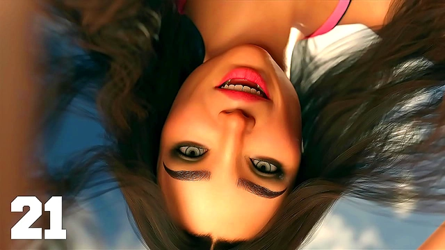 Hot BustyBrunettes Teach Yoga & Seduce You Into A Busty 3D Hentai Adventure