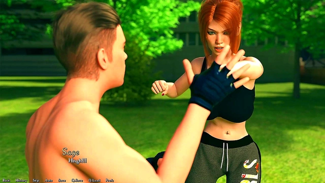 Hot BustyBrunettes Teach Yoga & Seduce You Into A Busty 3D Hentai Adventure