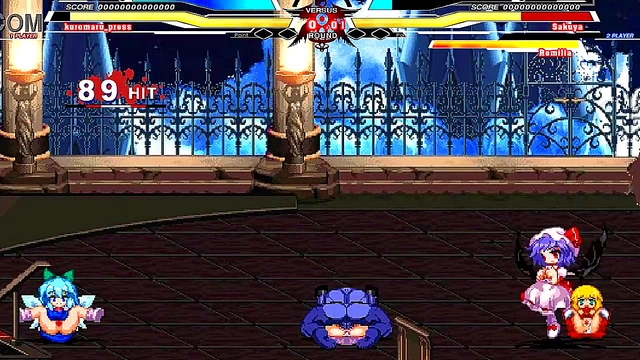 Kuromaru Fucks Touhou With Intense Hentai Sex & Explosive Cumshot