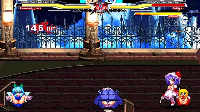 Kuromaru Fucks Touhou With Intense Hentai Sex & Explosive Cumshot