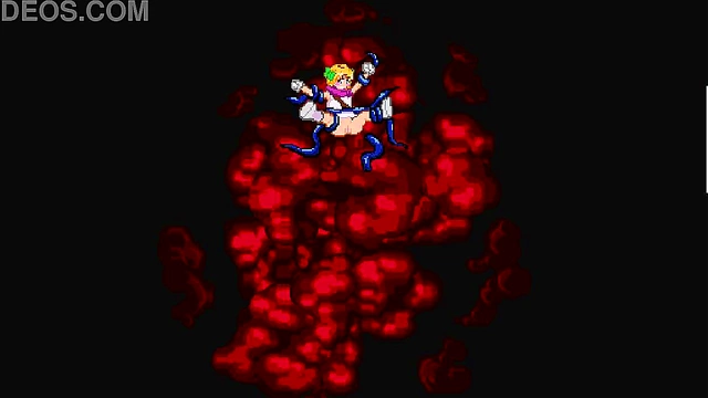 Kuromaru Battles DQ5 in Steamy Hentai Sex Scene With ExplosiveCumshot