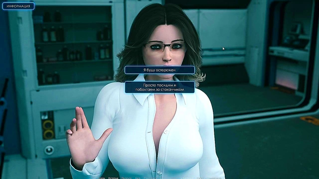 Big-Titted Cosplayer Rides MassiveDick for Spurting Orgasm in 3D Hentai Fantasy Game