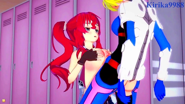 Intense Lesbian Play & Futanari Sex With Big-Busted Anime Girls Ange & Hilda