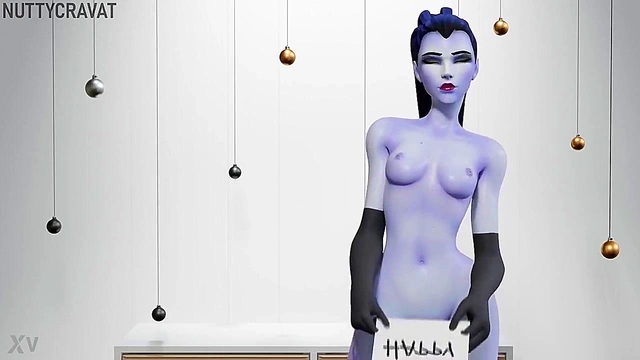 Hentai Widowmaker & D.Va Enjoy Late New Year Fun Together