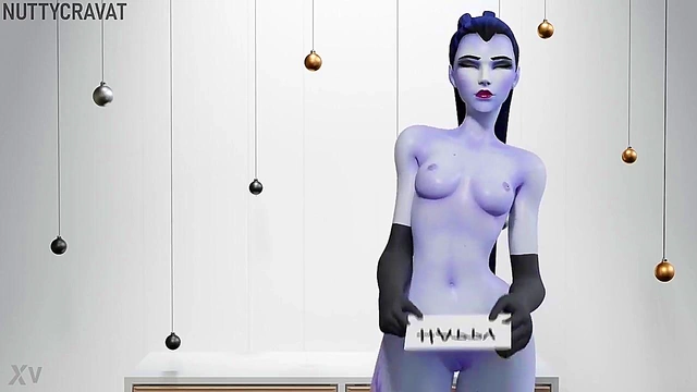 Hentai Widowmaker & D.Va Enjoy Late New Year Fun Together