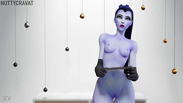 Hentai Widowmaker & D.Va Enjoy Late New Year Fun Together