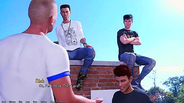 Glorious Day – 3D Anime Chick Debates Dik Choices in naughty Visual Novel Scene