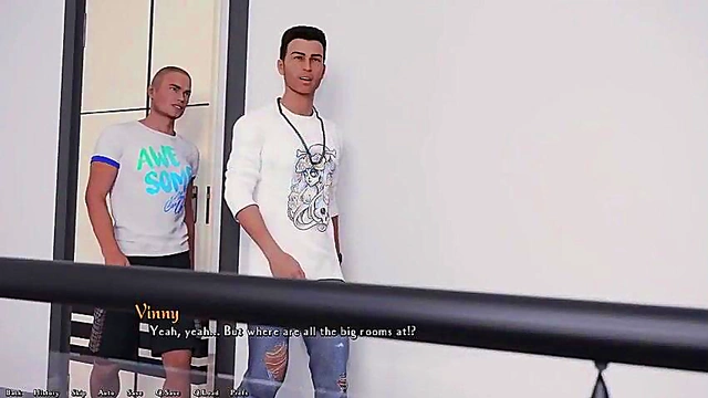 Glorious Day – 3D Anime Chick Debates Dik Choices in naughty Visual Novel Scene