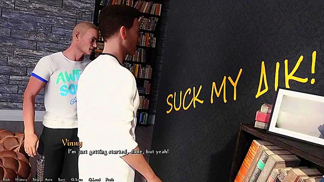 Glorious Day – 3D Anime Chick Debates Dik Choices in naughty Visual Novel Scene