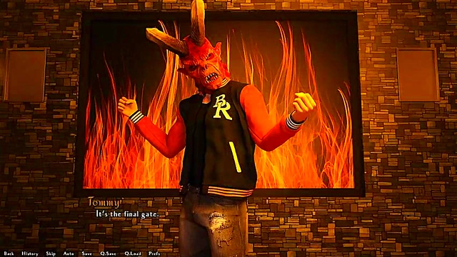 Glorious Day – 3D Anime Chick Debates Dik Choices in naughty Visual Novel Scene