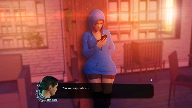 3D Anime Couple Engages in Steamy Spin the Bottle Seduction Session