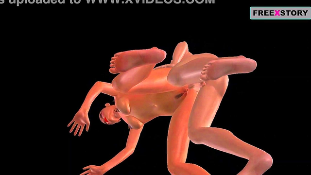 Indian Girl Fucks From Behind Then Gives Blowjob To Japanese Man In 3D Hentai Anime