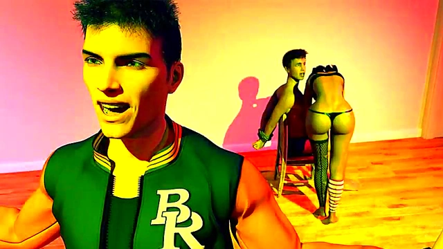 3D Hentai Anime Visual Novel – Being a Dick - Hot Gameplay Action