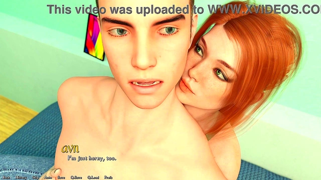 Busty Redhead Sorority Prez Deepthroats Freshman’s Huge Dick & Swallows Thick Cum