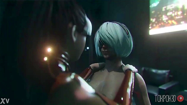 Eve & 2B's 3D Hentai Adventure – Big-Ass Doggy Style & Deep Throat Creampie