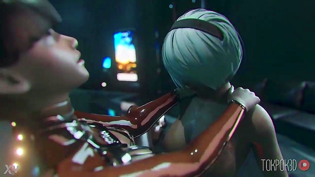 Eve & 2B's 3D Hentai Adventure – Big-Ass Doggy Style & Deep Throat Creampie