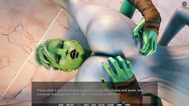 Hot Lesbian 69 Sex – 3D Anime Girls Explore Passionate Desires Together