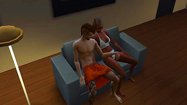 Cute Girl Seduces Ukupanipo for steamy 3D Hentai Game Action