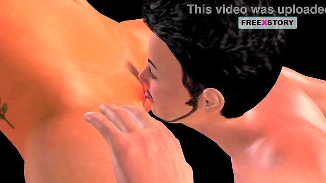 Japanese Man Licks Indian Bhabhi's Pussy In Steamy 3D Anime Scene