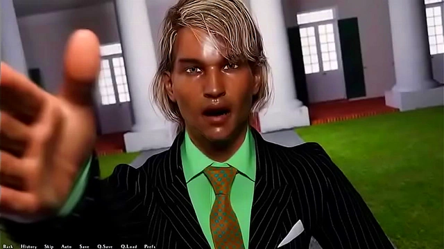 3D Hentai Anime Chick Rides Dick in Visual Novel Fantasy Scene