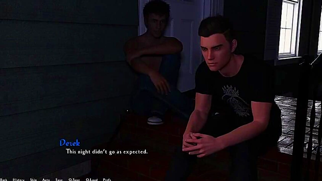 3D Hentai Anime Chick Rides Dick in Visual Novel Fantasy Scene