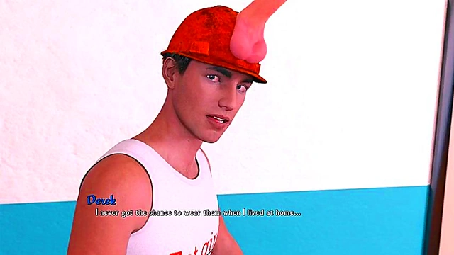 Milf Teacher Tempts Nerd Student in 3D Anime Visual NovelAdventure