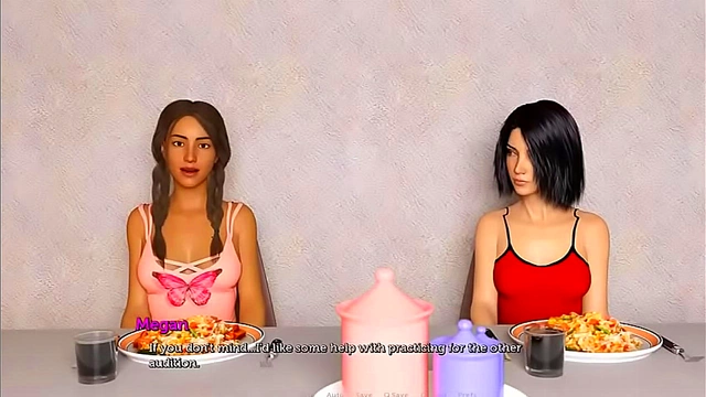 Something in the Air – Hot 3D Anime Couple Exploring New Intimate Acting Scenes