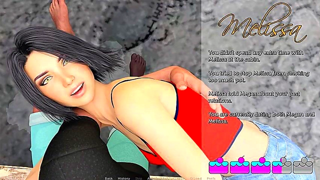 Something in the Air – Hot 3D Anime Couple Exploring New Intimate Acting Scenes