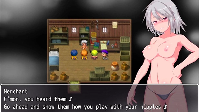 Grace's Humiliating Exhibition in Labyrinth Town’s Hentai GameAdventure