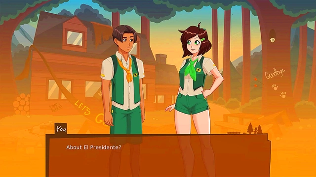 Dirty Panties at Camp Mourning Wood – 3D Anime Couples Get Intimate