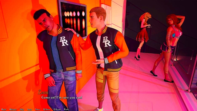 Busty 3D Anime Girls Meet for Dik-Cock Fun & Bukkake Sessions