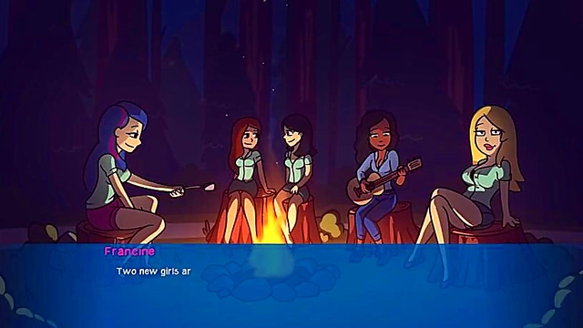 3D Anime Visual Novel – Camp Pinewood - Hot Hentai Action Unleashed